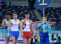 Bakıda idman gimnastikası üzrə Dünya Kuboku yarışlarının ikinci günü start götürüb. Azərbaycan, 20 fevral, 2016